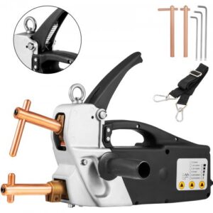400 V elektriskais punktmetinātājs ar pārnēsājamu rokturi, 2,0 + 2,0 mm