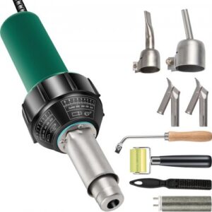 PVC keevitusaparaat katustele, 8-osaline, 1600 W, 220 V, mudel VV-PWG-A08-02