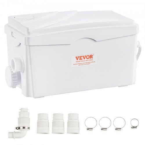Jätevesipumppu, 350 W, 6000 l/h, 7 m nostokorkeus, 3 sisääntuloa, FLO300