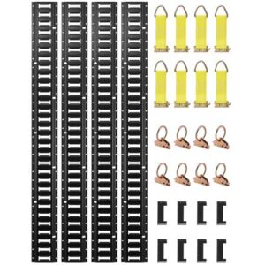 E Track tvirtinimo bėgių rinkinys, 30 vnt., 152,4 cm