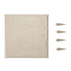 Aiateed 4-osalised astekivid, 39,5 x 39,5 cm, beež