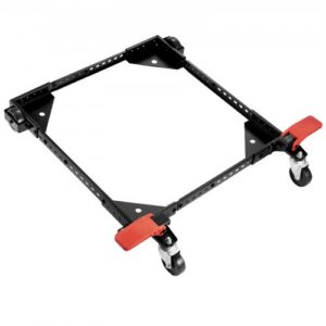 Pārvietojama pamatne, 226,8 kg nestspēja, regulējama no 304 x 304 mm līdz 914 x 914 mm