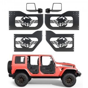Jeepi toruksed, 4 uksele, sobivad 2018-2026 Jeep Wrangler JL ja 2020-2026 Gladiator JT