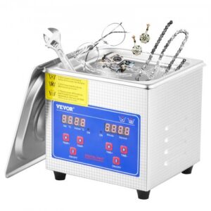Professionaalne ultrahelipuhasti, 1,3 l, 40 kHz, 304 roostevaba teras