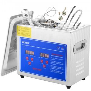 Professionaalne ultrahelipuhasti, 2,85 l, roostevaba teras, 40 kHz