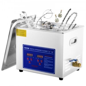 Professionaalne ultrahelipuhasti, 10 l, 304 roostevaba teras, 40 kHz