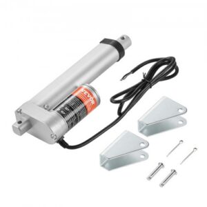 Lineārais aktuators 12 V, gājiens 100 mm, slodze 1500 N, ātrums 5 mm/s, IP54