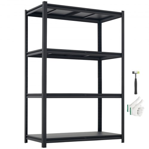 4 līmeņu regulējams uzglabāšanas plaukts, 1088,6 kg kravnesība, 1030 mm x 522 mm x 1529 mm