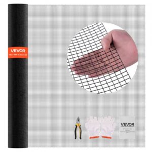 Tsingitud traadist võrk, 183 cm x 30,4 m, 12,7 mm silmaga, 19 gauge, PVC-kattega