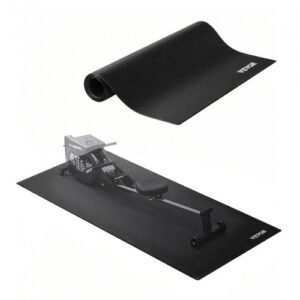 Bėgimo takelio kilimėlis kilimui, 600 x 1300 x 4 mm PVC grindų apsauga treniruokliams
