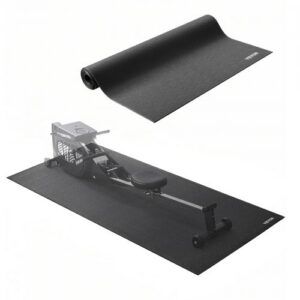 Treniruoklių kilimėlis , juodas, 182 x 92 cm, 6 mm, PVC