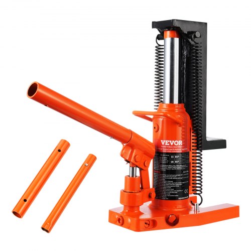Hidraulinis pėdos domkratas, 2,5 t/5 t, 0,8–5,3 in ir 8,9–13,4 in