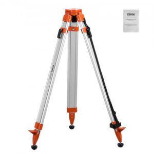 Lāzera līmeņa statīvs, 5/8 collas-11 vītne, 420-1665 mm augstuma regulēšana