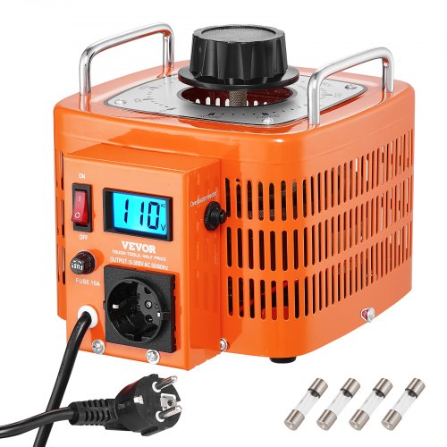 3000VA automatinis kintamos įtampos transformatorius, 10 A, 230 V įvestis, 0–300 V išvestis