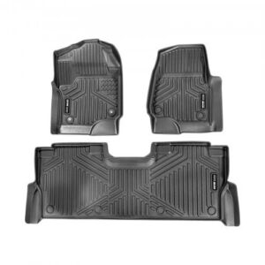 Automaatsed põrandamatid Ford F250 F350 F450 F550 Super Duty Crew Cabile, 2017-2025, must