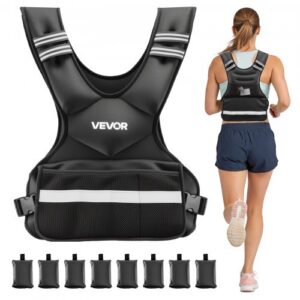 Regulējama svara veste, 18,3 kg, ar 8 svara blokiem