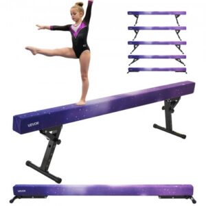 Reguliuojama gimnastikos balansavimo sija vaikams, 8 ft, Galaxy