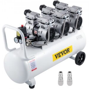 Õhukompressor 80 l, 2,2 kW, vaikne, õlivaba, mudel KYJ-5244
