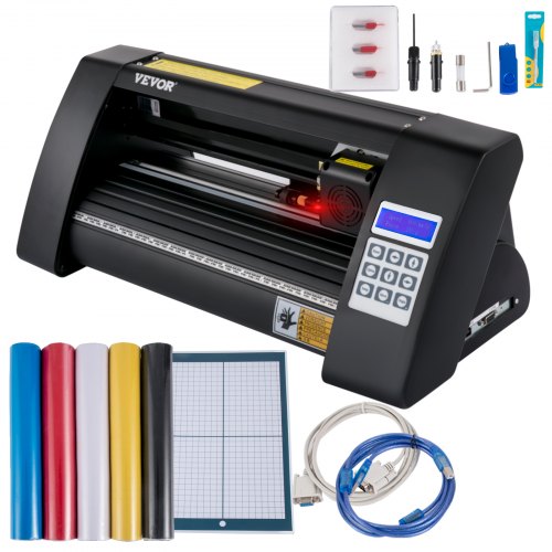 Vinyylileikkuri 375 mm, LED-näytöllä varustettu plotterileikkuri