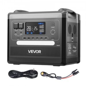 Kaasaskantav elektrijaam, 2400 W, 2160 Wh päikesegeneraator 10 väljundpesaga