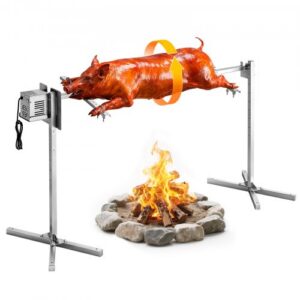 Rotisserie-grilli, 38 W, AC220-240 V, 60 kg, ruostumaton teräs