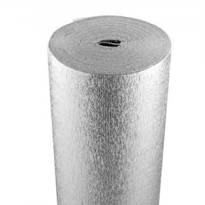 Dvipusė atspindinti izoliacijos ritinėlis, EPE putų šerdis, 3,2 mm, 1220 mm x 15 240 mm