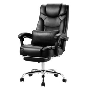 Kontoritool jalatoe ja nimmetoega, must, HC-2852