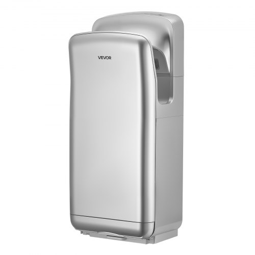 Vertikāls roku žāvētājs ar HEPA filtru, 19 000 apgr./min motors, divpusēja gaisa plūsma, ABS korpuss, sudraba krāsā