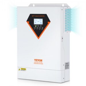 Hübriidne päikeseinverter 5500 W, puhas siinuslaine, 230 V vahelduvvool, kõik-ühes laadija