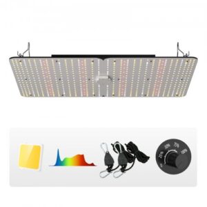 300 W täisspektriga dimmerdatav LED kasvulamp, Samsung 2B1B dioodid, 91,4 x 91,4 kuni 121,9 x 121,9 cm kasvutelgile