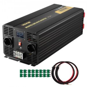 I toiteinverter 6000W, DC 12V kuni AC 230V, modifitseeritud siinus, TM-6000W