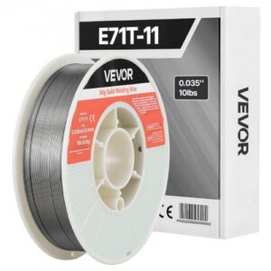 Flux-ydin MIG-hitsauslanka E71T-11, 0,9 mm, 4,5 kg, kaasuton, vähäroiskeinen, pehmeälle teräkselle