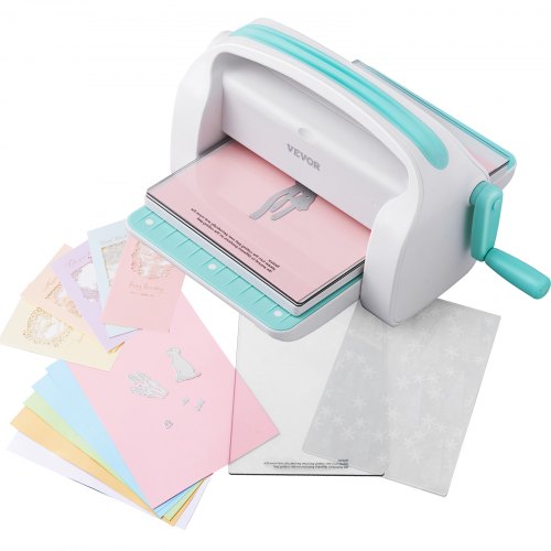 Manuāla die cutting un reljefa prese ar 22,9 cm atvērumu rokdarbiem un scrapbooking