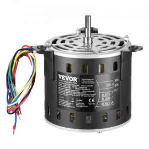 1/5 hj ahju puhuri mootor, 220 V, 1, 45 A, 1100 p/min, 3 kiirust, võll 10 mm, võlli pikkus 20 mm