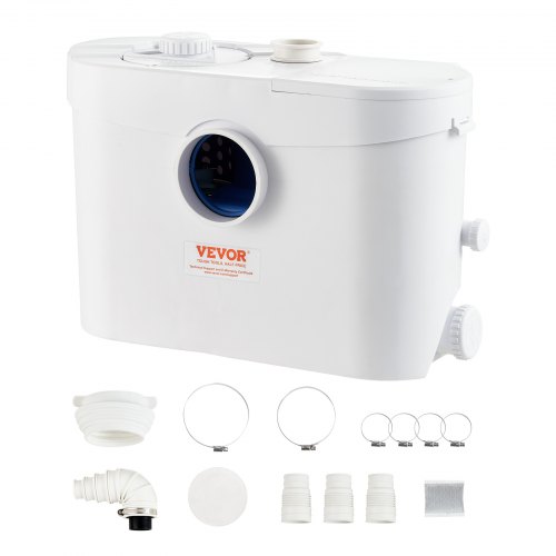 Macerator-pumppu, 700 W, 9600 l/h, 10 m, 3 tulolla, FLO700