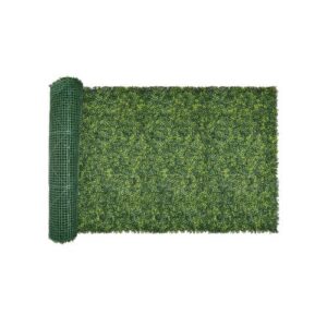 Dirbtinės žolės sienos panelė, 40 x 120 col., Milano žalumos dėžmedžio panelė