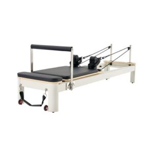 Pilatesi reformer masin istumiskastiga, alumiiniumraam, mudel F6001-B