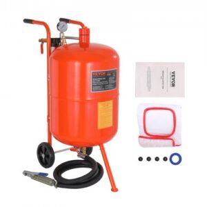 Smėliavimo bakas 75,7 l, 60–110 PSI, su 4 antgaliais