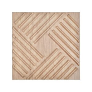 3D seinapaneelid, 12 tk, PVC, hele puidutoon