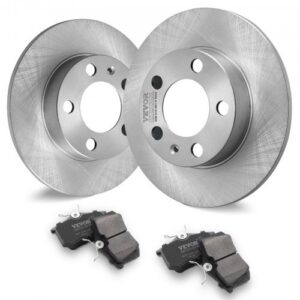 Tagumise piduri ketaste ja piduriklotside komplekt Audi A3, Seat Ibiza, Skoda Octavia, Roomster, VW Golf IV jaoks, 232 mm