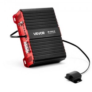 Monoblokkinen autovahvistin BP-1500.1D, 1500 W RMS, 1/2/4 ohmia, 1-kanavainen D-luokka