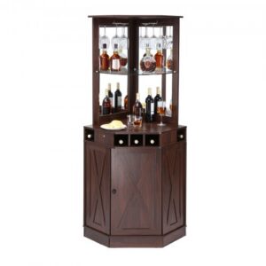 Veinikapp , nurgamudel, pruun, MDF plaat, 102 x 66 x 24 cm