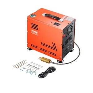 800 W kahe silindriga PCP õhukompressor, 30 MPa, automaatse seiskamisega