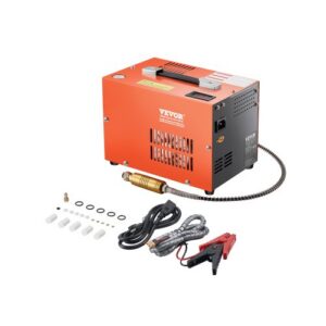 PCP gaisa kompresors, 30 MPa, 250 W, pārnēsājams, DC12V / AC230V