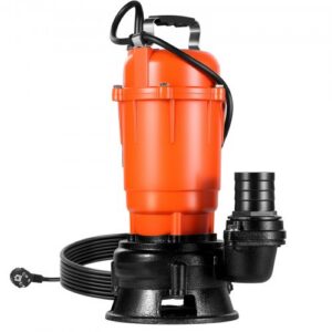 550 W panardinamas dumblo siurblys, 18000 l/h, ketaus, 2 col. išleidimas, 10 m kėlimo aukštis