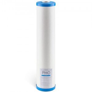 Viso namo vandens filtro keičiamoji kasetė, 11 x 51 cm, polifosfato apnašų inhibitorius