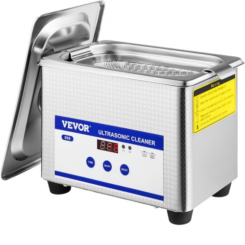 0.8L ultraskaņas tīrītājs, 35 W, nerūsējošais tērauds