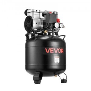 30 l õhukompressor, 1,5 kW, 113 l/min, 10 bar, õlivaba vertikaalne kompressor