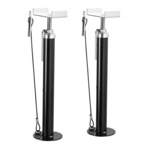 RV väljatõmmatava osa tugijalad, 2268 kg kandevõime iga jala kohta, reguleeritavad 500 kuni 1230 mm