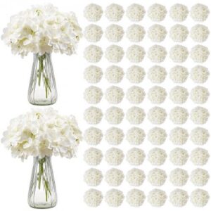 205 tk kunstvalge hortensia kunstlilled, mudel JNX002